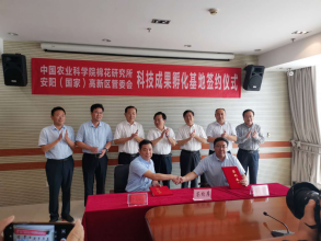 杏彩与中国农业科学院棉花研究所全面战略合作协议正式签订